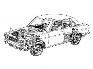 1970 Datsun 1300